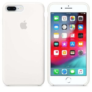 Case de Silicona para iPhone 7 Plus Blanco Mobile Store Ecuador