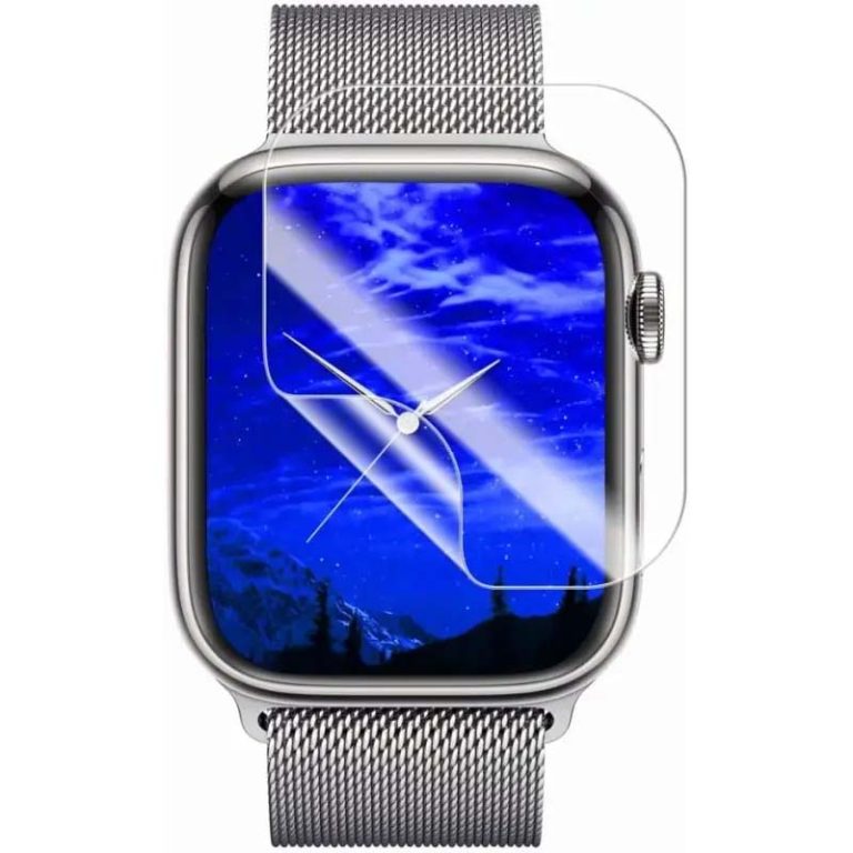 Mica Stock de Hidrogel acabado transparente para Apple Watch SE Mobile Store Ecuador