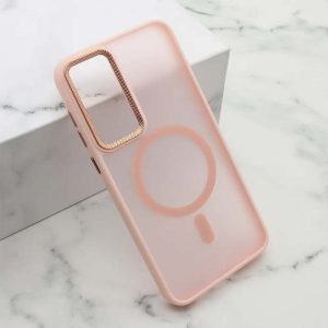 CASE Spigen MAG para Samsung Galaxy A55 y A35 Rosa Mobile Store Ecuador