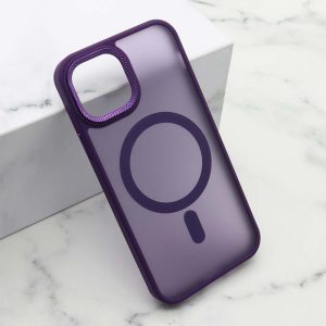 CASE Spigen Magsafe para iPhone 13 y iPhone 15 Violeta Mobile Store Ecuador