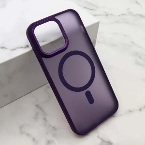 CASE Spigen Magsafe para iPhone 15 Pro Max Violeta Mobile Store Ecuador