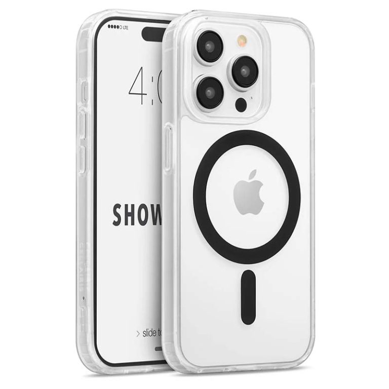 CASE Cellairis Showcase Slim Halo Magsafe For Iphone 15 Pro Max Negro Mobile Store Ecuador