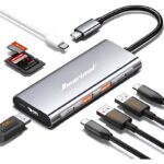 ACCESORIO - Hiearcool Hub Adaptador USB-C Multipuerto 8 In 1 HDMI 4K Mobile Store Ecuador ACCESORIO - Hiearcool Hub Adaptador USB-C Multipuerto 8 In 1 HDMI 4K Mobile Store Ecuador