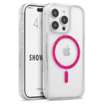 CASE - Cellairis Showcase Halo Glitter Magsafe For Iphone 16 Pro - Magenta Mobile Store Ecuador