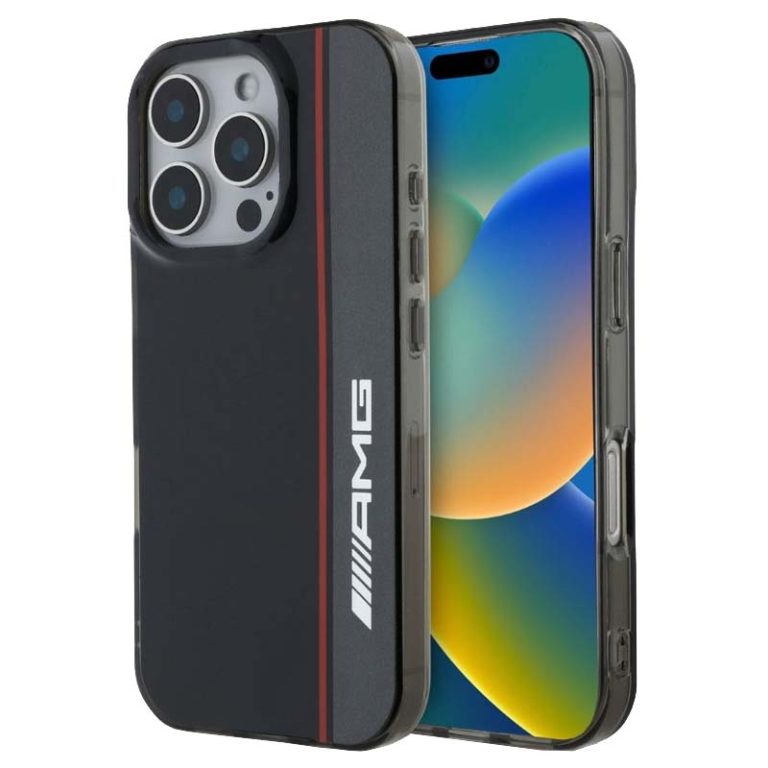 CASE - AMG Magsafe For Iphone 16 Pro Max - Black Red Mobile Store Ecuador1