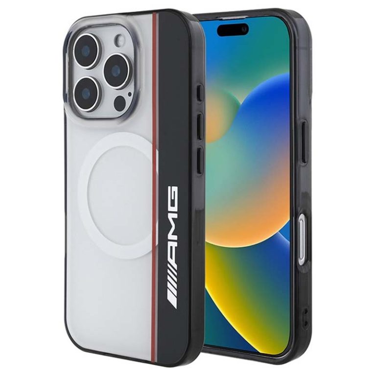 CASE - AMG Magsafe For Iphone 16 Pro - White Mobile Store Ecuador