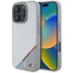 CASE - BMW Magsafe For Iphone 16 Pro - Tricolor Carbon Silver Mobile Store Ecuador CASE - BMW Magsafe For Iphone 16 Pro - Tricolor Carbon Silver Mobile Store Ecuador