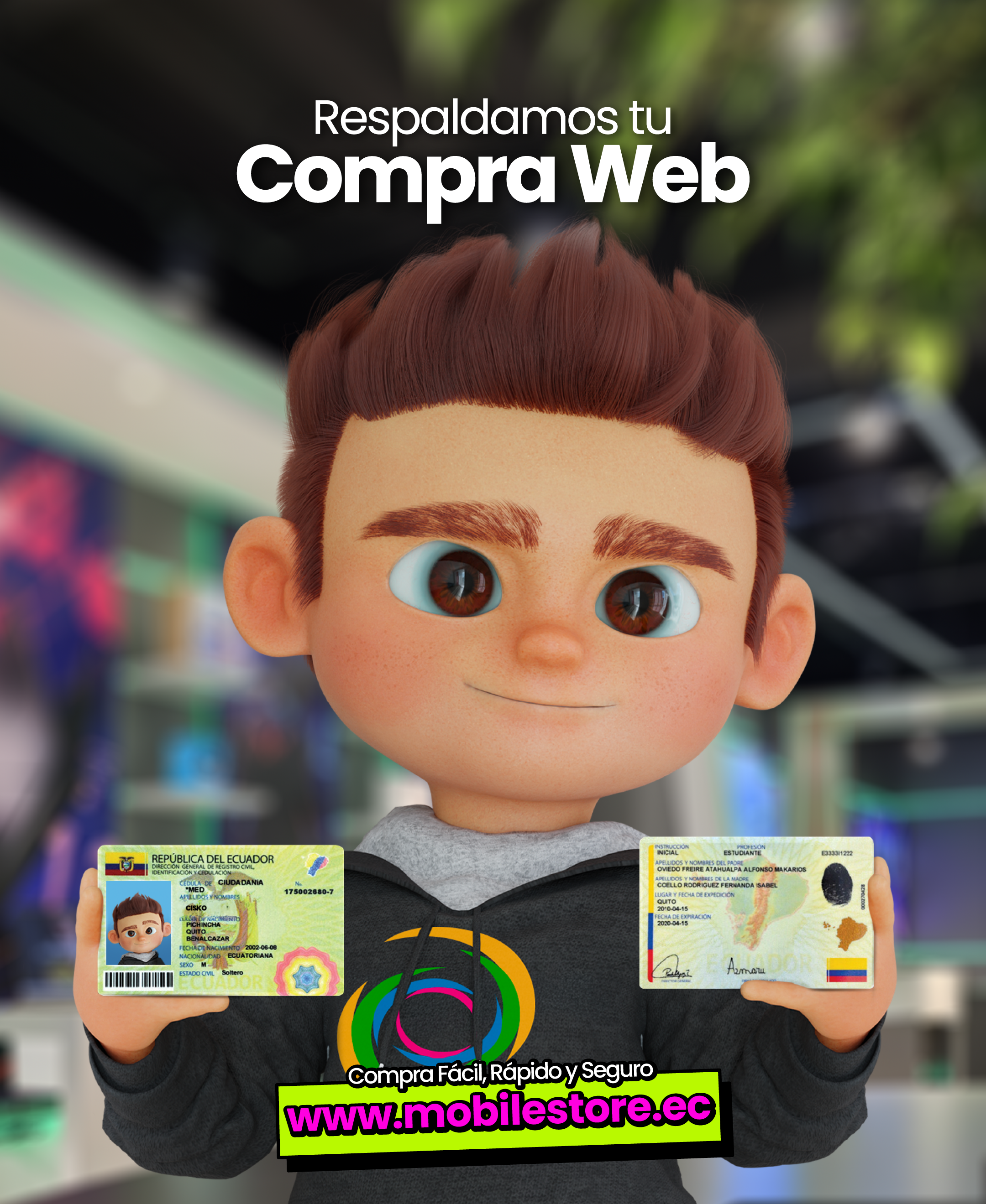 Respaldamos tu compra web