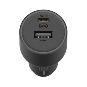 CARGADOR - Xiaomi 67W Charger car USB-A + Type C Mobile Store Ecuador1