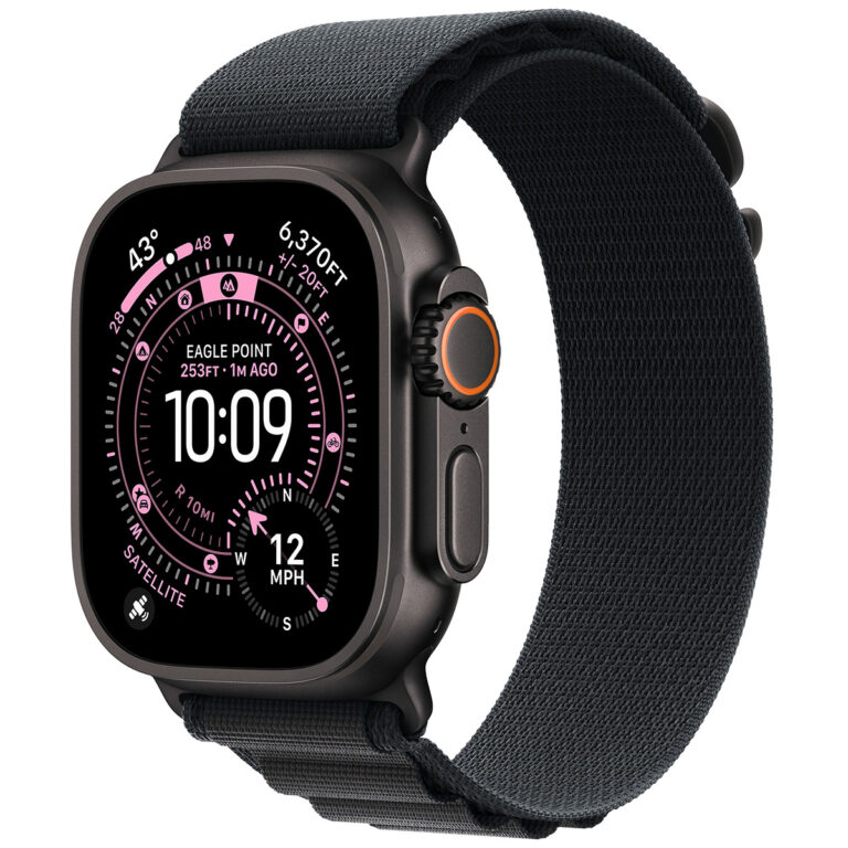 Apple Watch Ultra 3 Black Ti Black Alpine Loop Mobile Store Ecuador