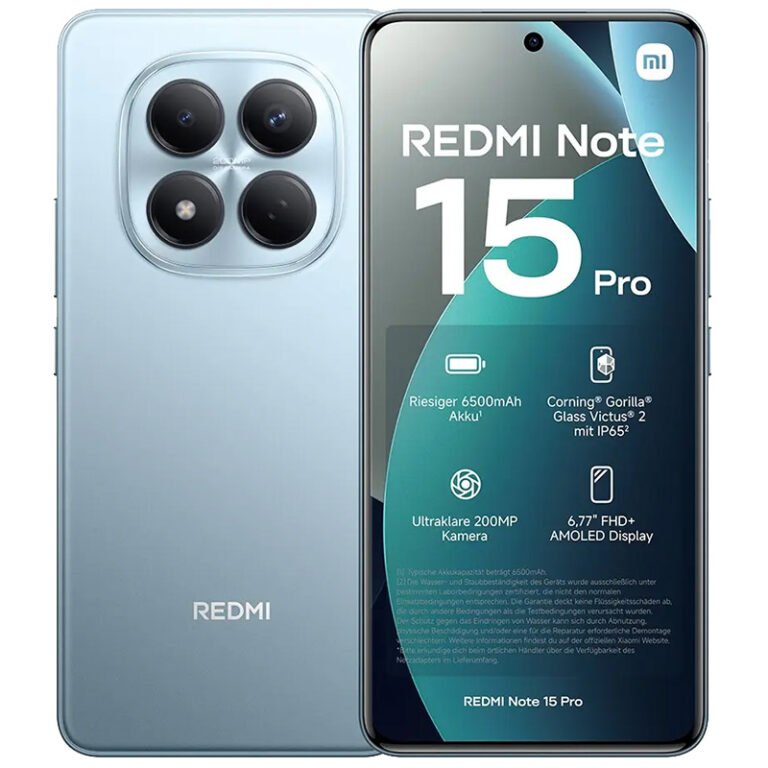 Xiaomi Redmi Note 15 Pro 4G Azul glaciar Mobile Store Ecuador