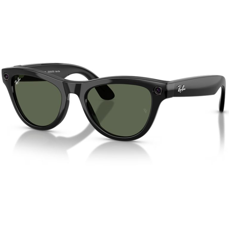 RAY-BAN Meta Skyler RW4014 - Shiny Black - G-15 verde Mobile Store Ecuador