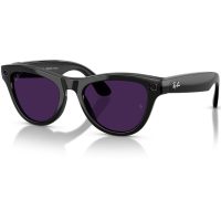 RAY-BAN Meta Skyler RW4014 - Shiny Black - Transparente Amatista Transitions Mobile Store Ecuador1