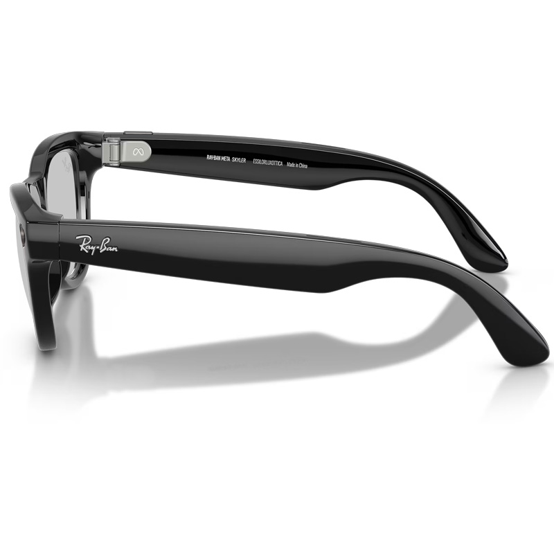 RAY-BAN Meta Skyler RW4014 - Shiny Black - Transparente Amatista Transitions Mobile Store Ecuador2