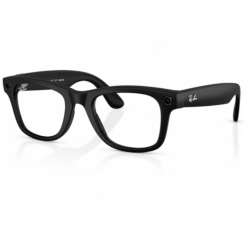 RAY-BAN Meta WayFarer (Gen 2) RW4012 Clear - Matte Black Mobile Store Ecuador2