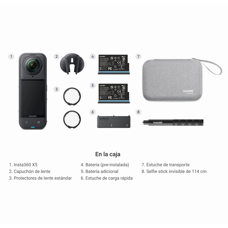 Insta360 X5 Essentials Bundle Mobile Store Ecuador