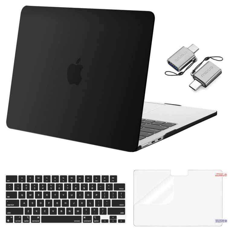 CASE - MOSISO MacBook Air 13.6 Inch + Accesorios Negro Mobile Store Ecuador