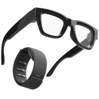 RAY-BAN Display Meta Glassess Shiny Black + Band Charcoal Mobile Store Ecuador