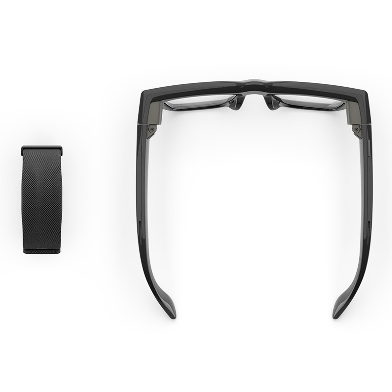 RAY-BAN Display Meta Glassess Shiny Black + Band Charcoal Mobile Store Ecuador1