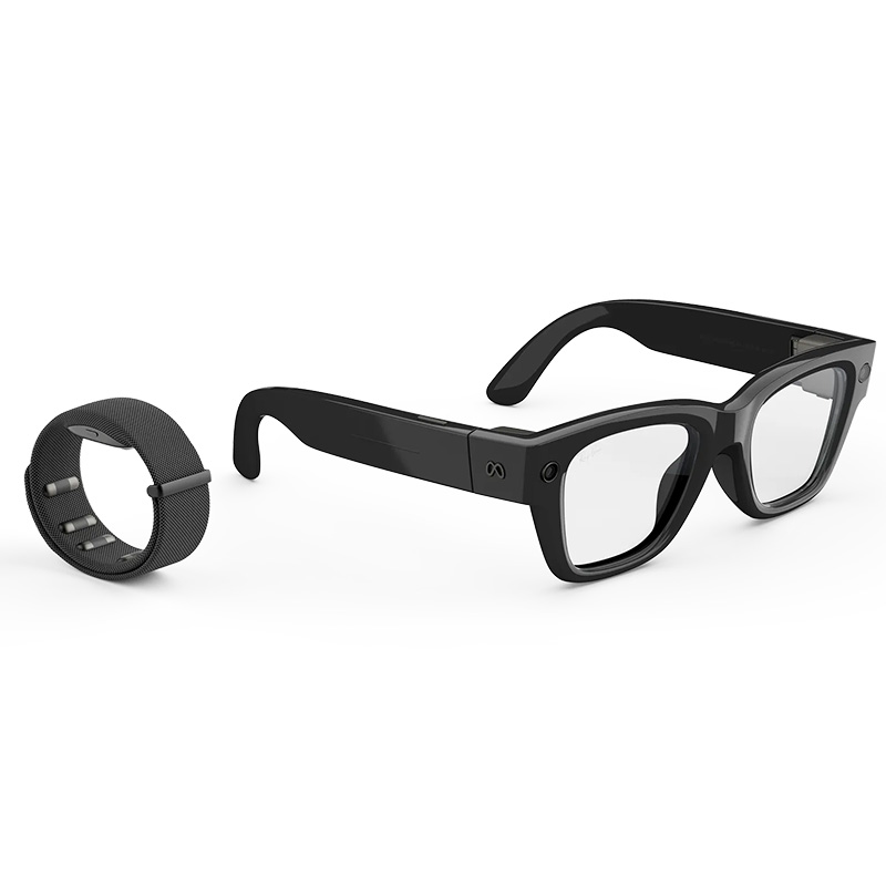 RAY-BAN Display Meta Glassess Shiny Black + Band Charcoal Mobile Store Ecuador2